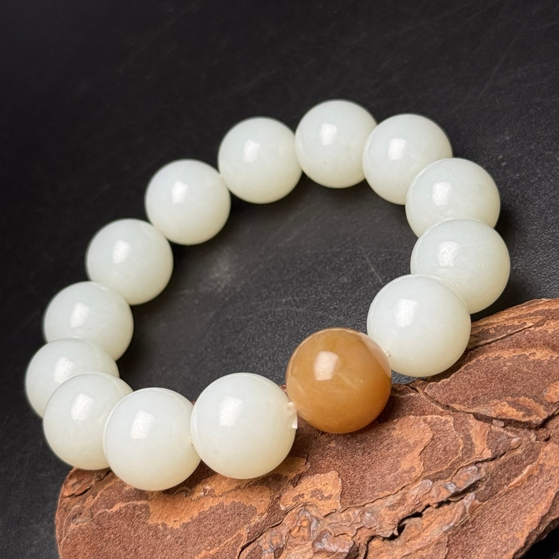 An Exquisite White Jade Bracelets - 6
