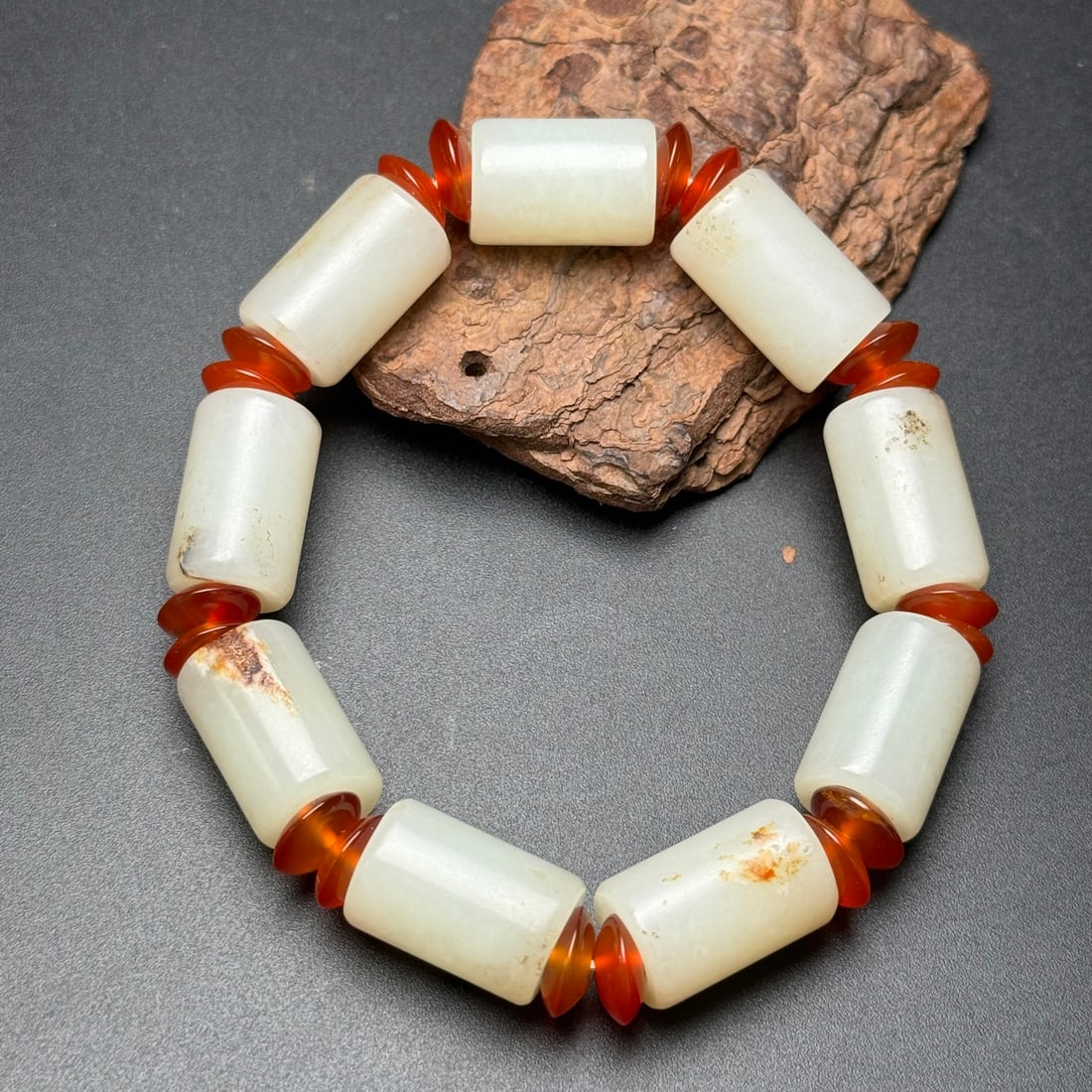 An Exquisite White Jade Bracelets - 3