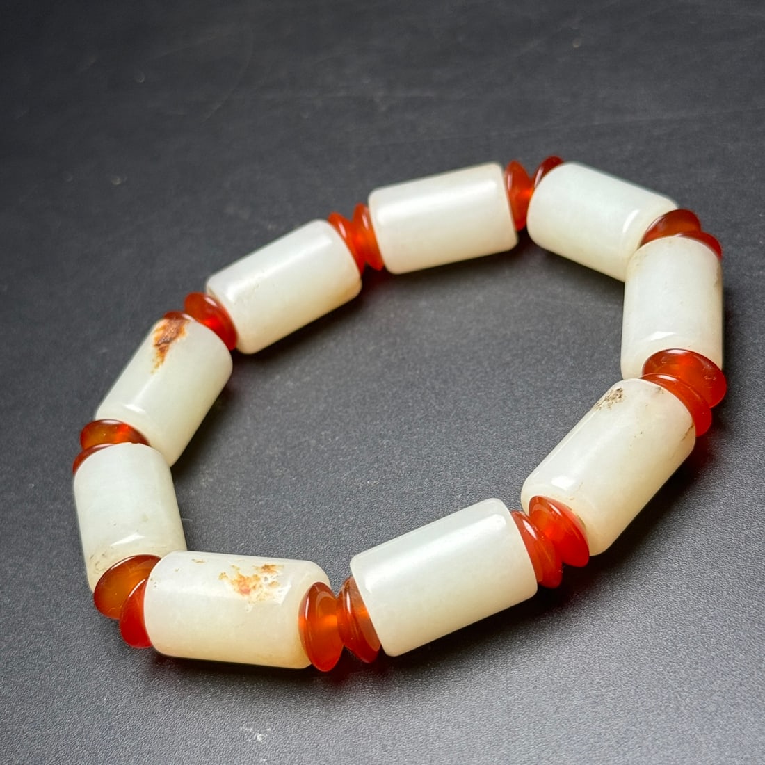 An Exquisite White Jade Bracelets - 4
