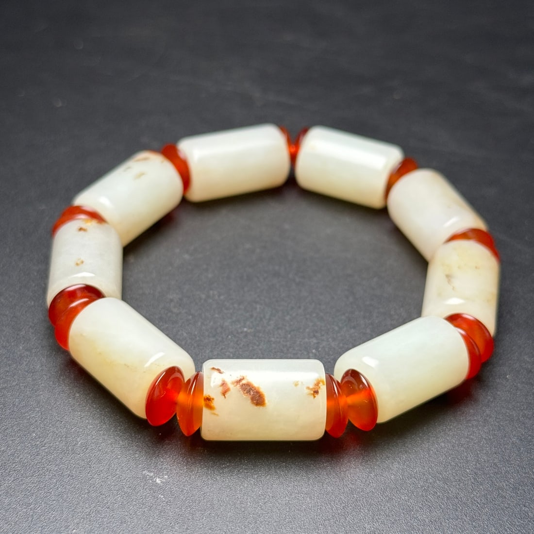 An Exquisite White Jade Bracelets - 7