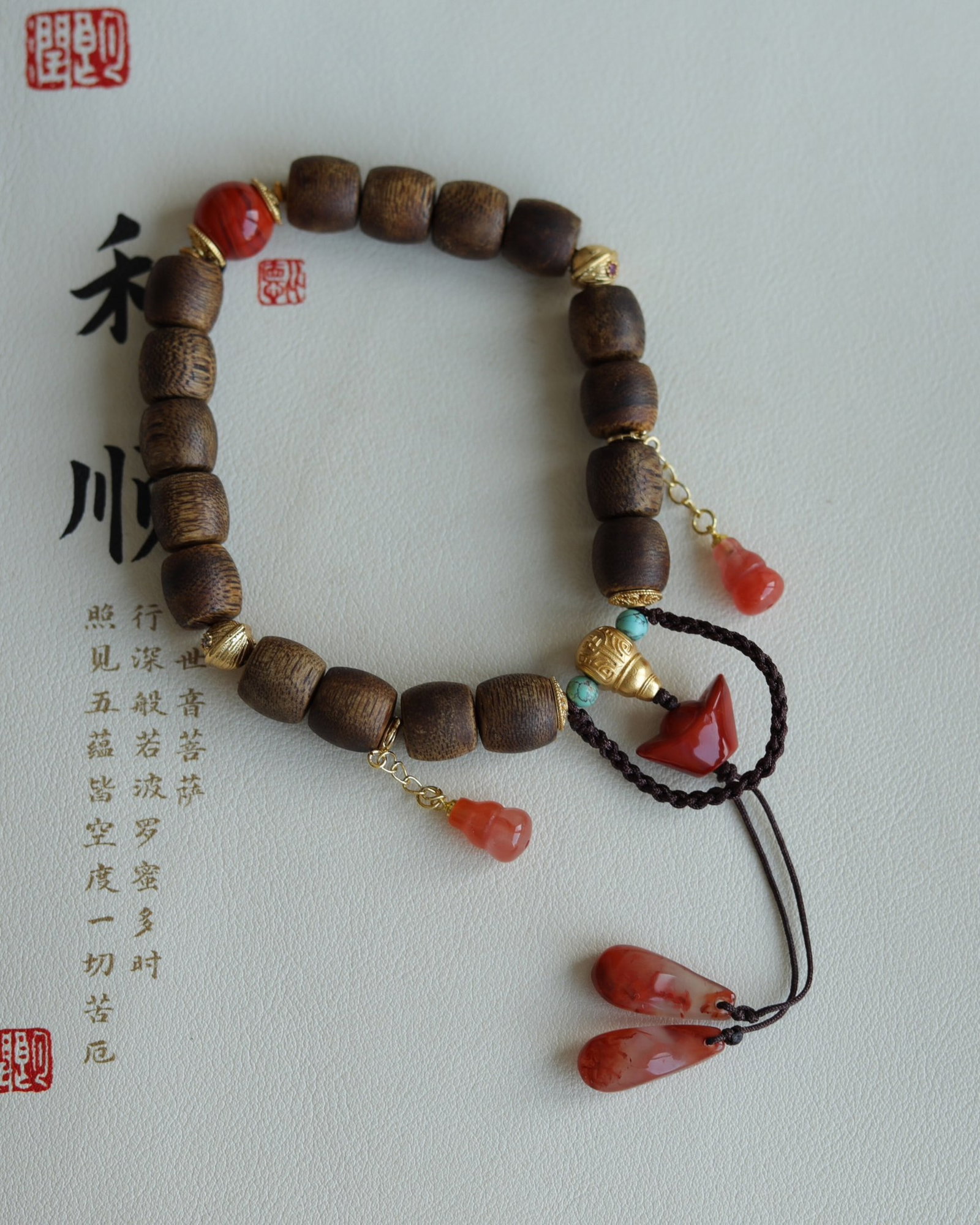 An Exquisite Eaglewood Bracelets - 2