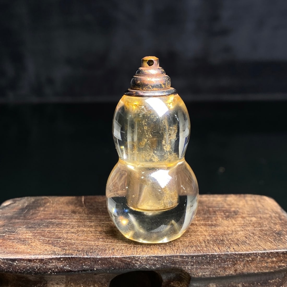 An Exquisite Crystal Bottle Gourd Pendant - 3