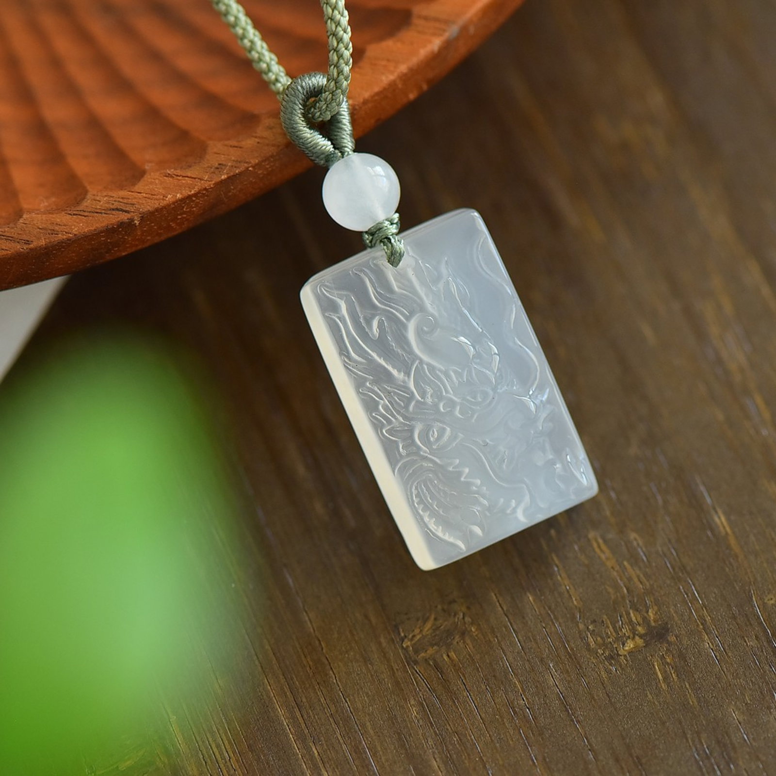 An Exquisite Dragon Pattern Pendant - 2