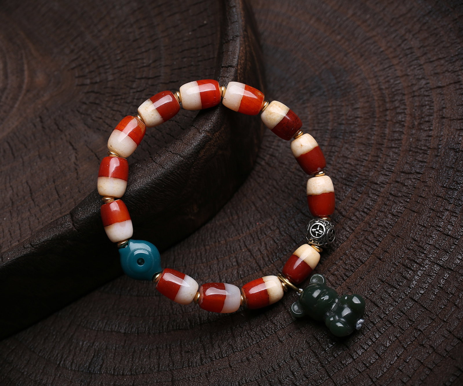 An Exquisite Agate Bracelets - 6