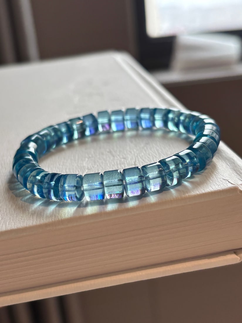 An Exquisite Aquamarine Bracelets - 4