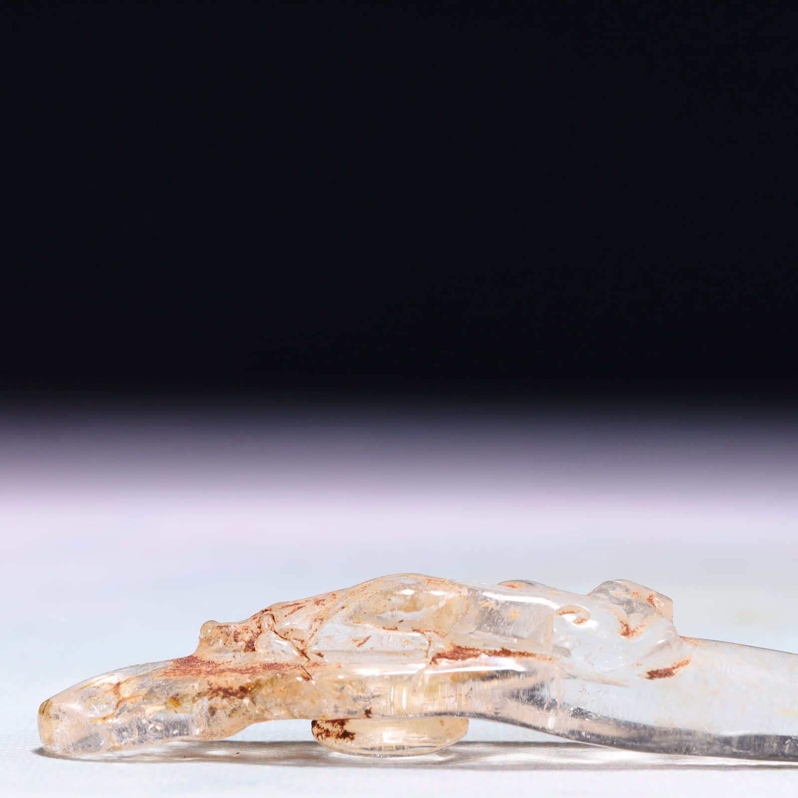 An Exquisite Crystal Sheep Pattern Ruyi - 3