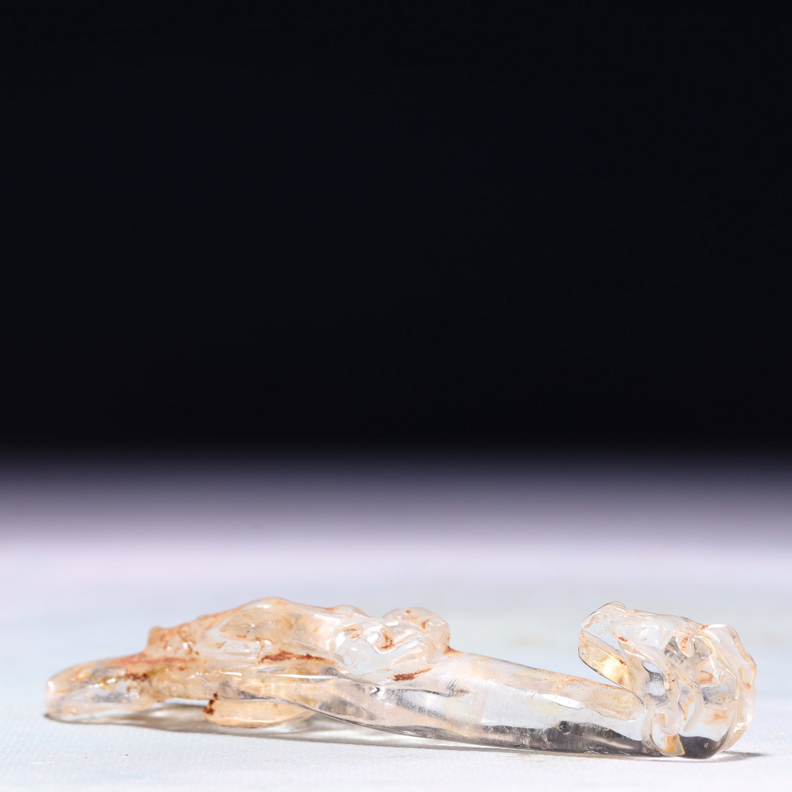 An Exquisite Crystal Sheep Pattern Ruyi - 4