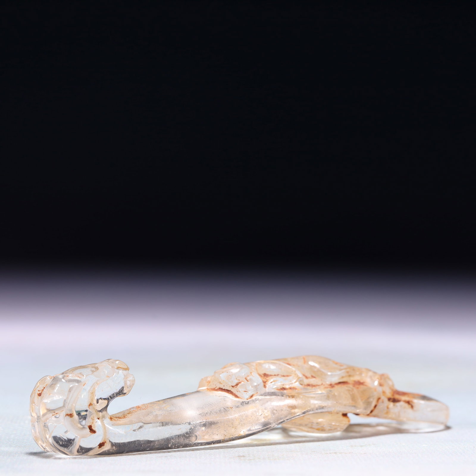 An Exquisite Crystal Sheep Pattern Ruyi - 5