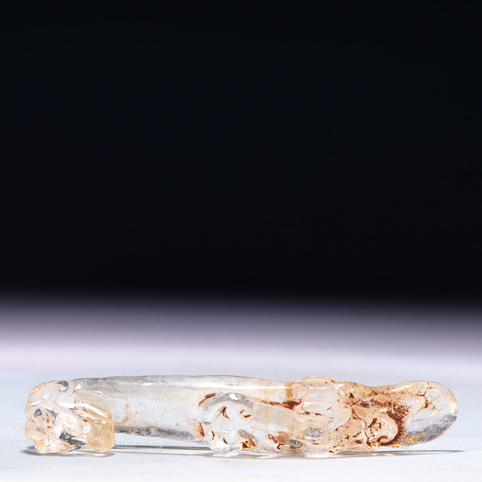 An Exquisite Crystal Sheep Pattern Ruyi - 7