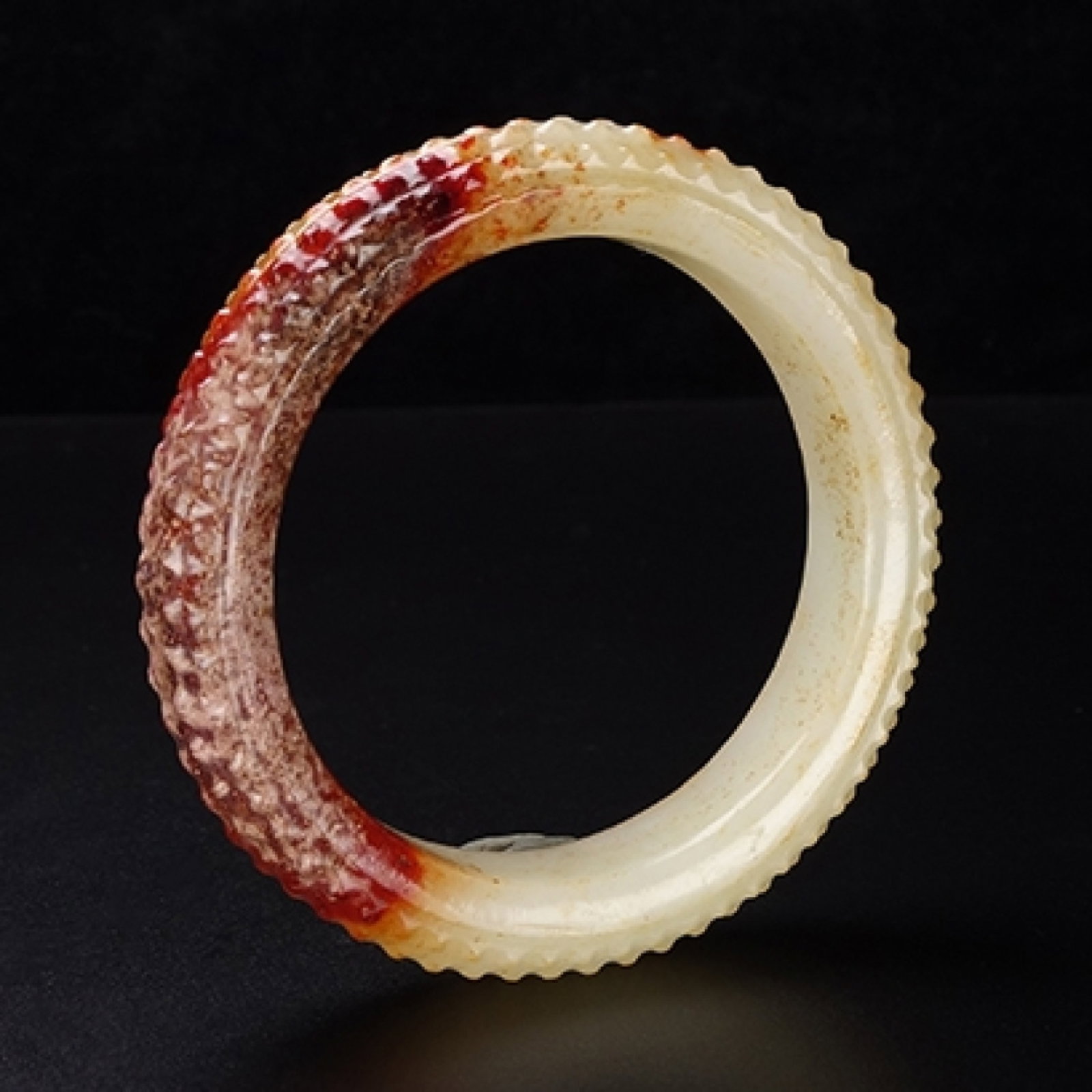 An Exquisite White Jade Bracelets - 2