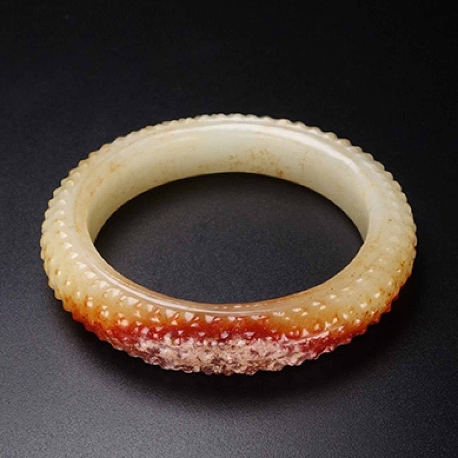 An Exquisite White Jade Bracelets - 8