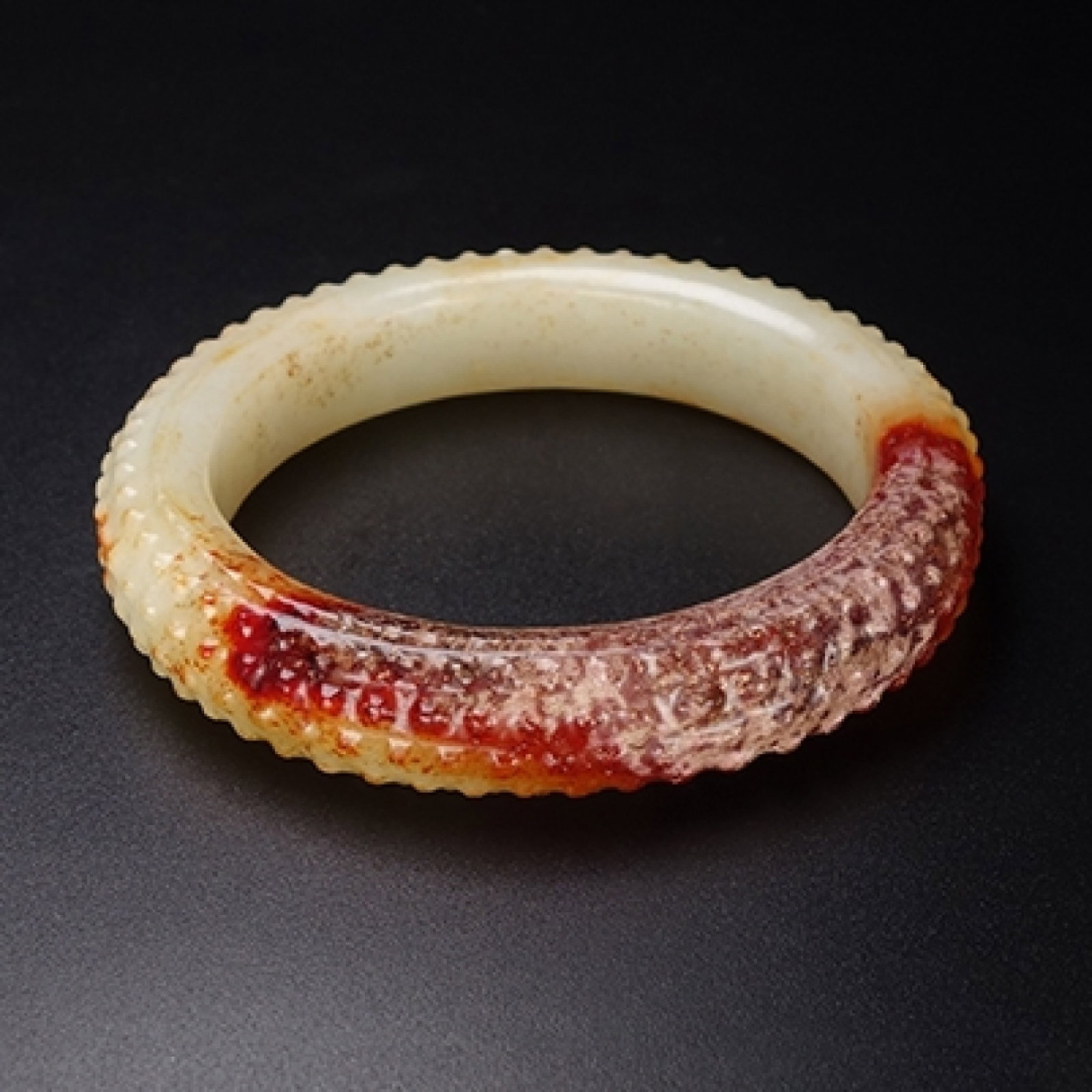 An Exquisite White Jade Bracelets - 9