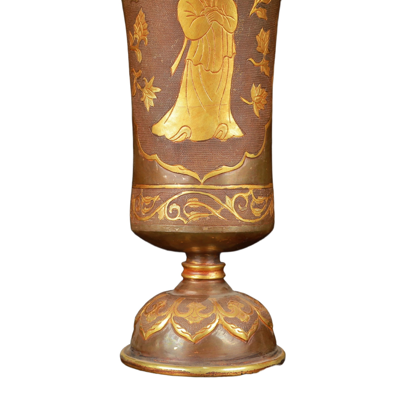 An Exquisite Gilt Silver Figure Pattern Cup - 7