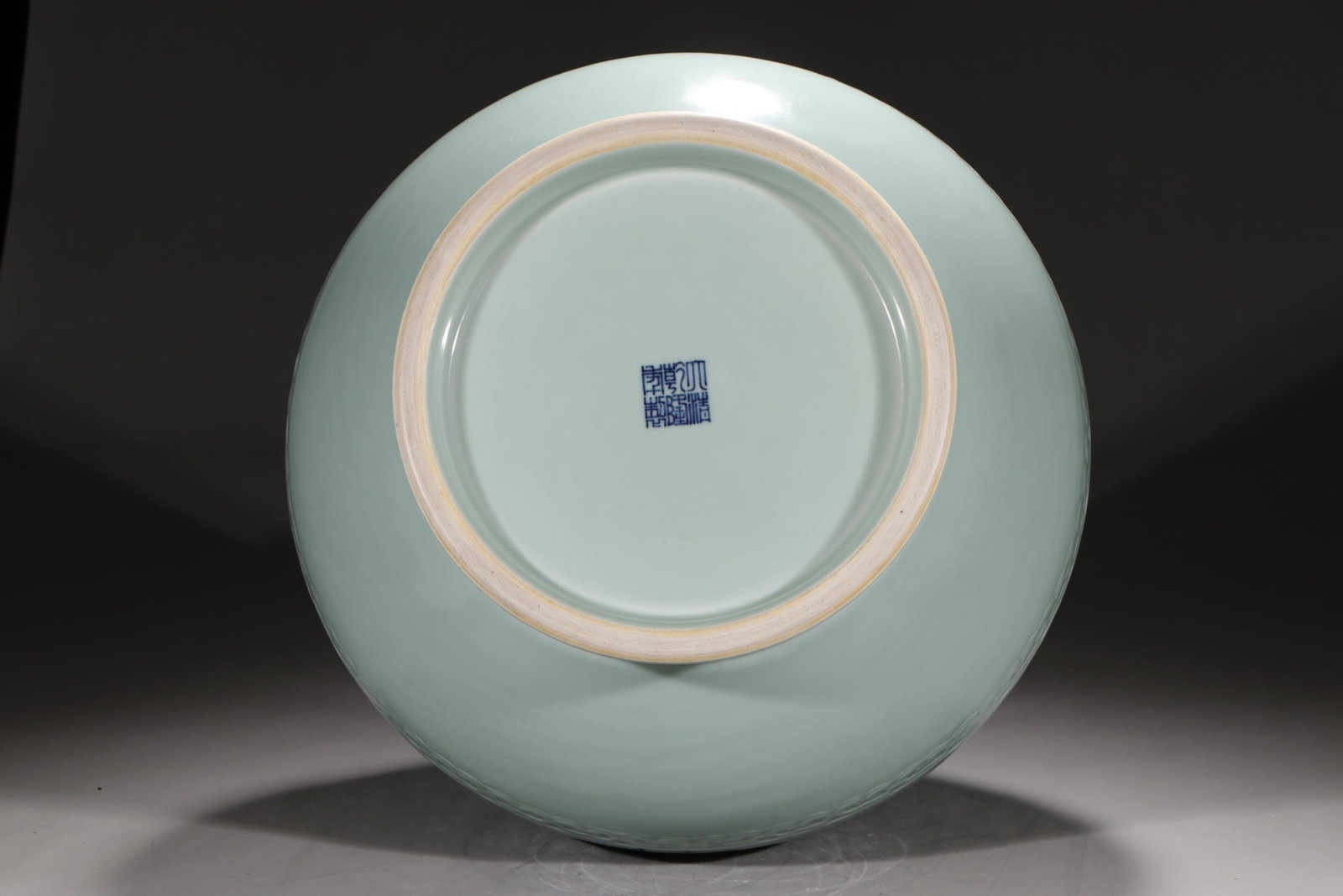 A Huge Celadon Glazed Beast-Face Pattern Vase - 8