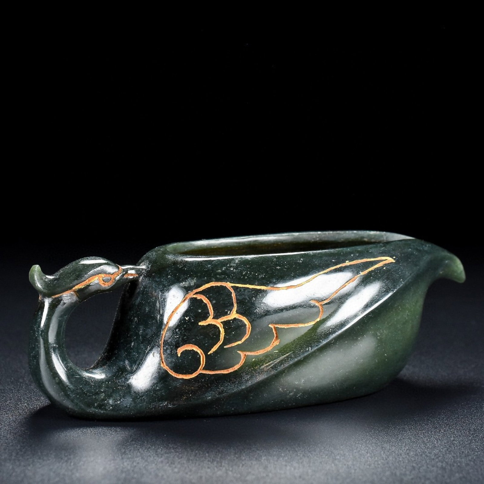 An Exquisite Jasper Phoenix Goblet - 4
