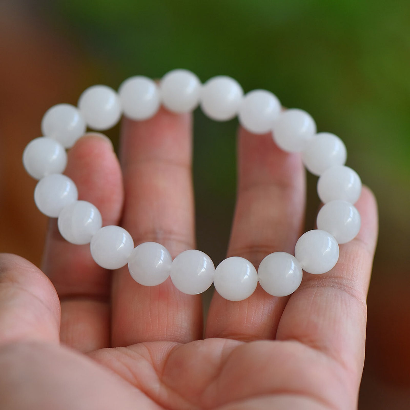 An Exquisite White Jade Bracelets - 6