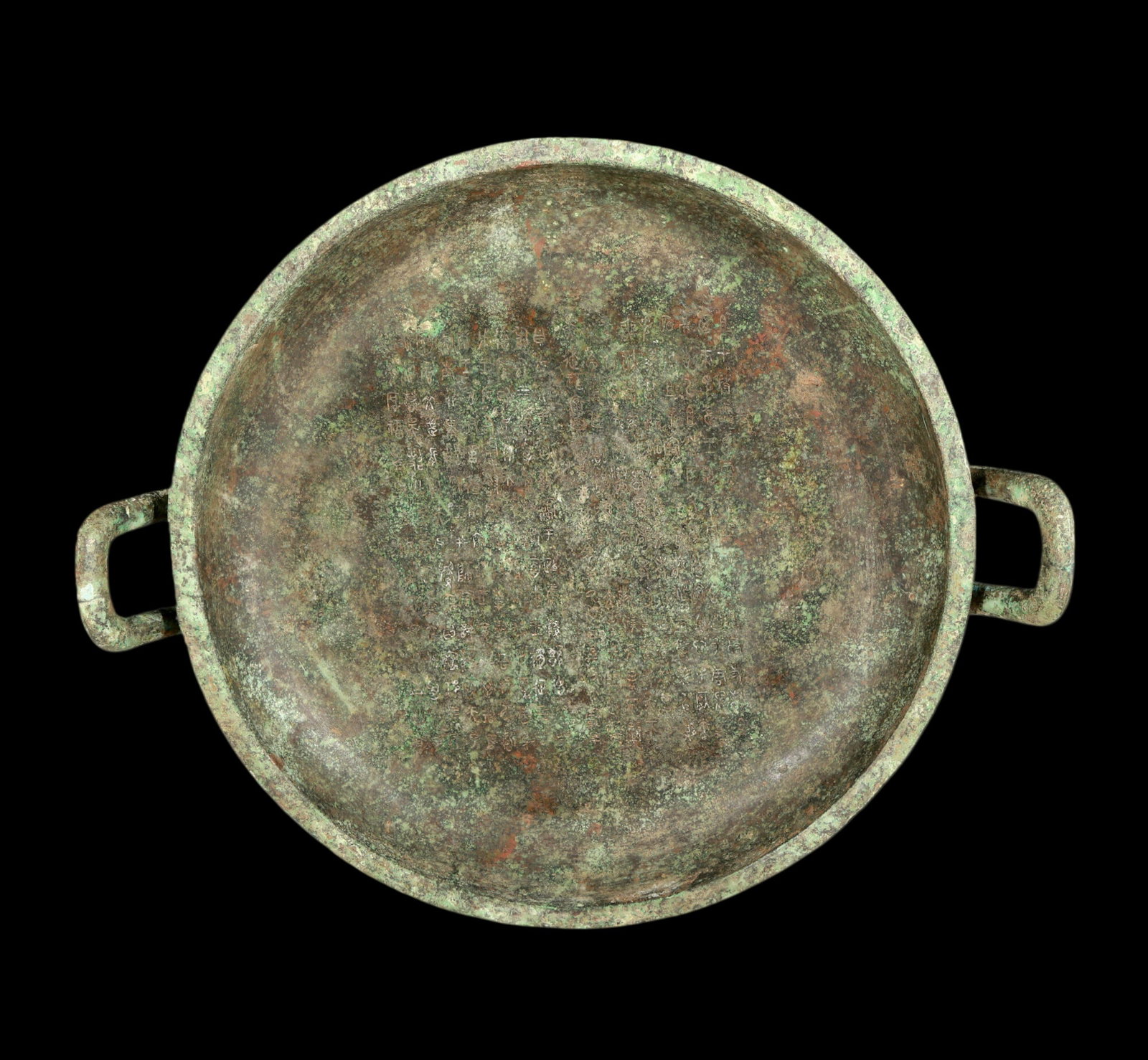 A precious bronze dragon-patterned ear plate - 6