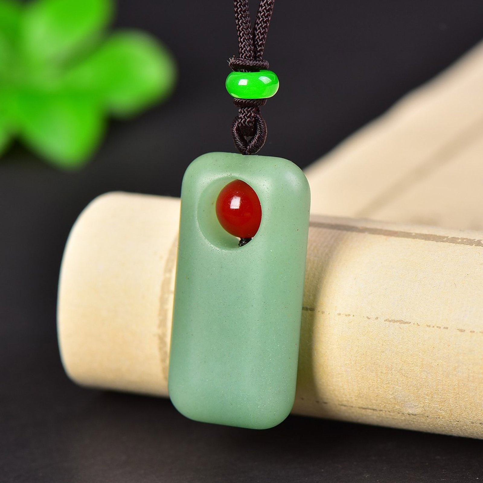 An Exquisite Jasper Pendant - 4
