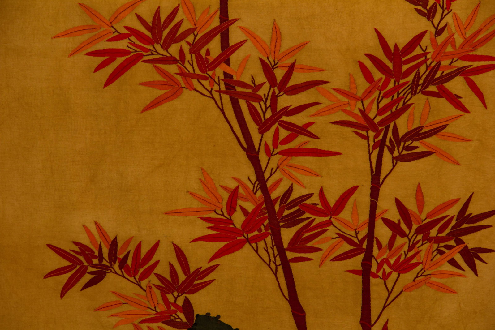 An Exquisite Kesi Embroidery Bamboo Pattern  - 6
