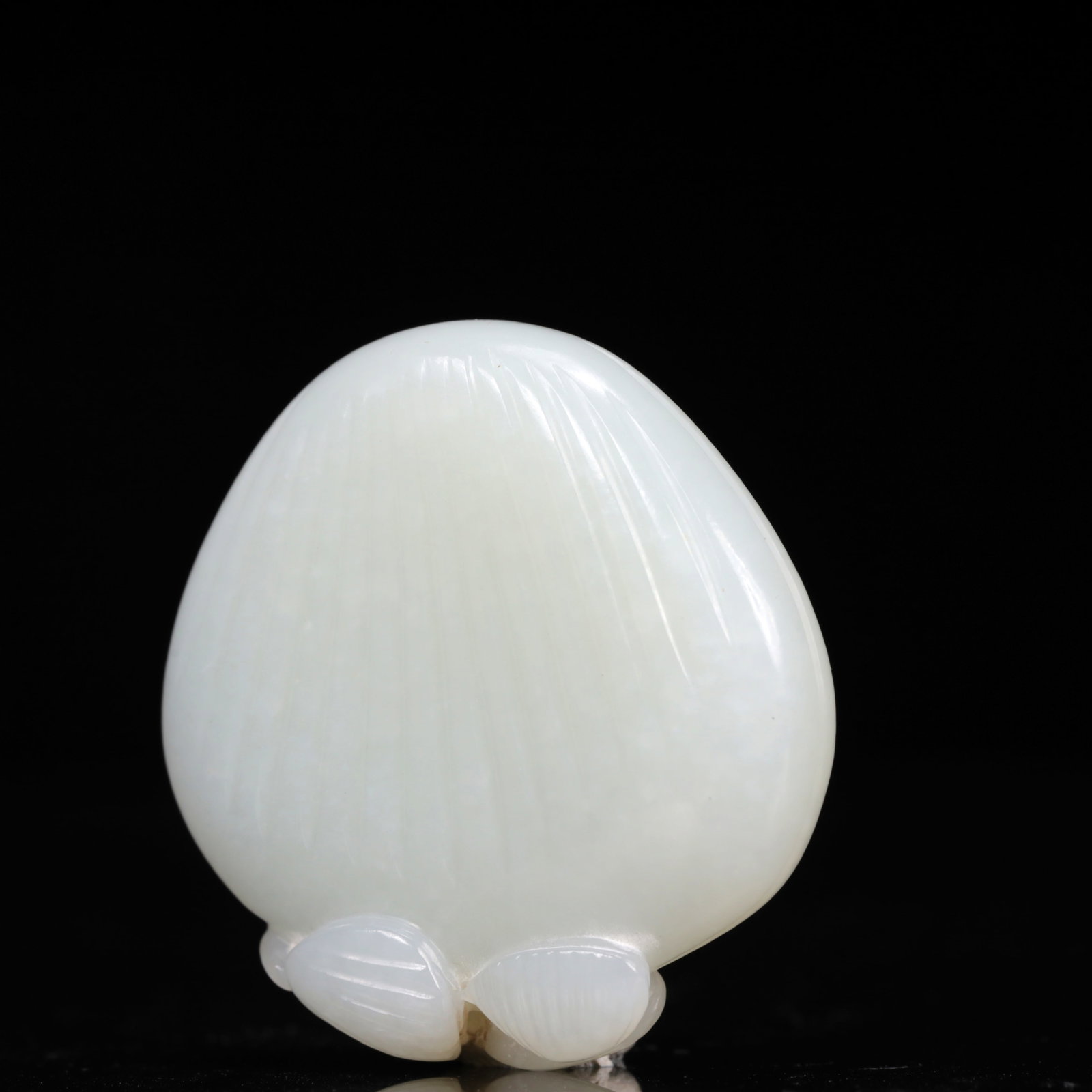 An Exquisite White Jade Shell Pendant - 5