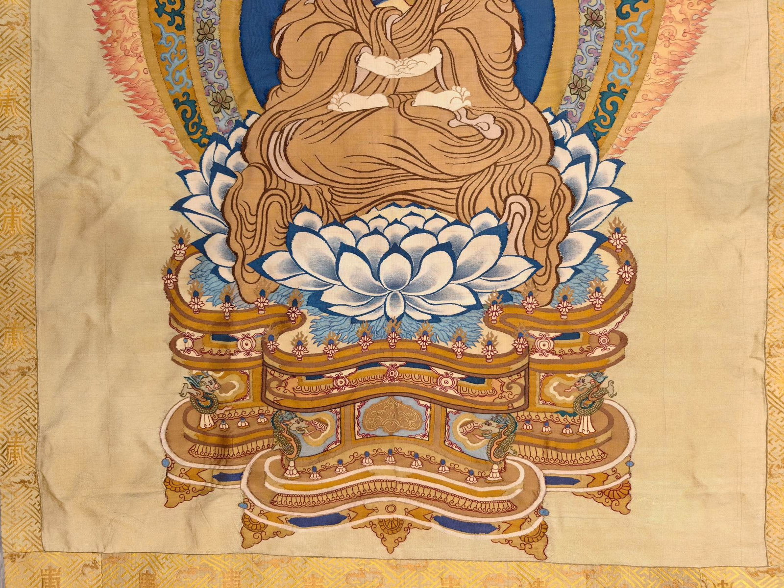Sakyamuni Buddha image tapestry - 5