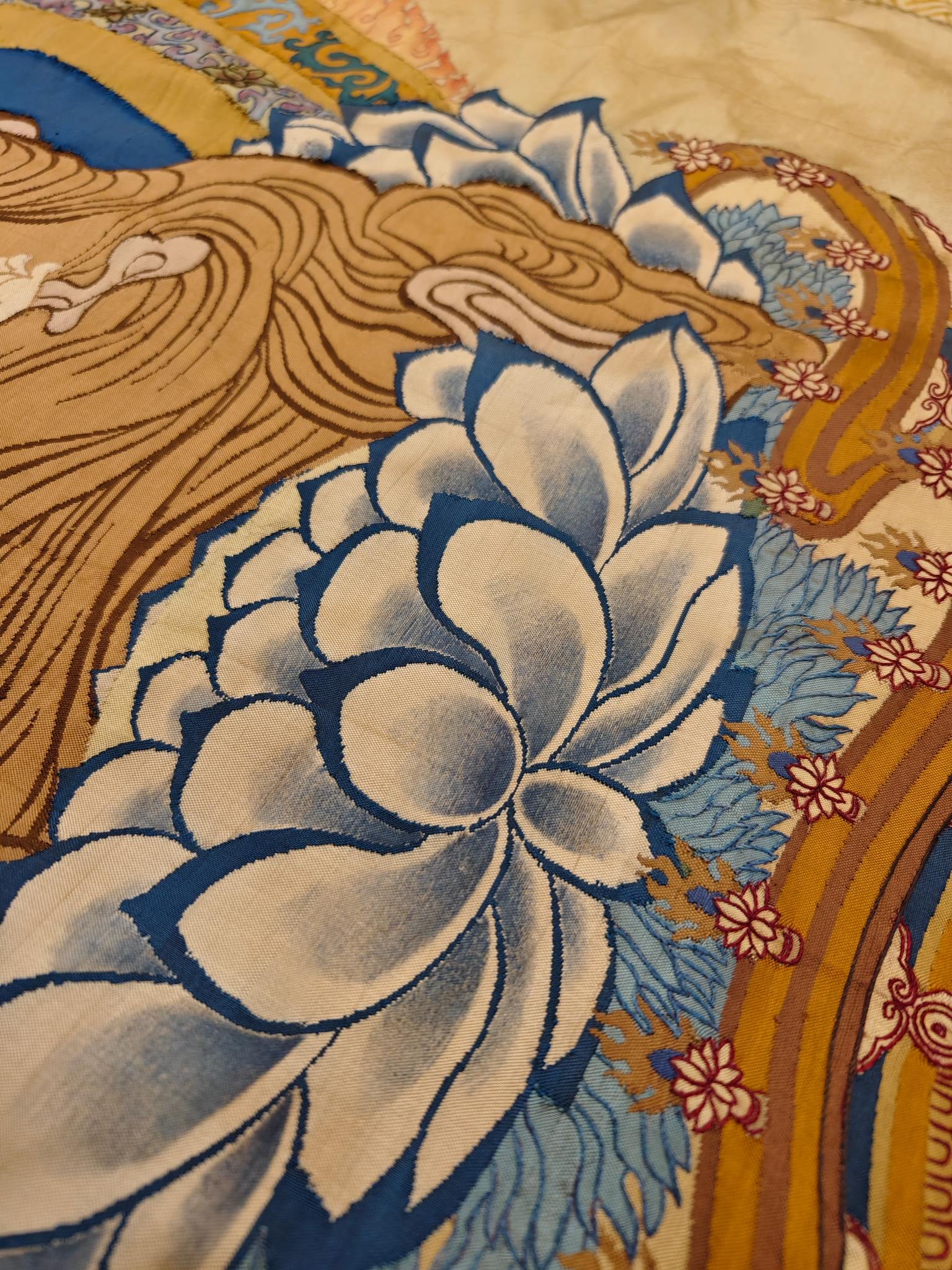 Sakyamuni Buddha image tapestry - 7