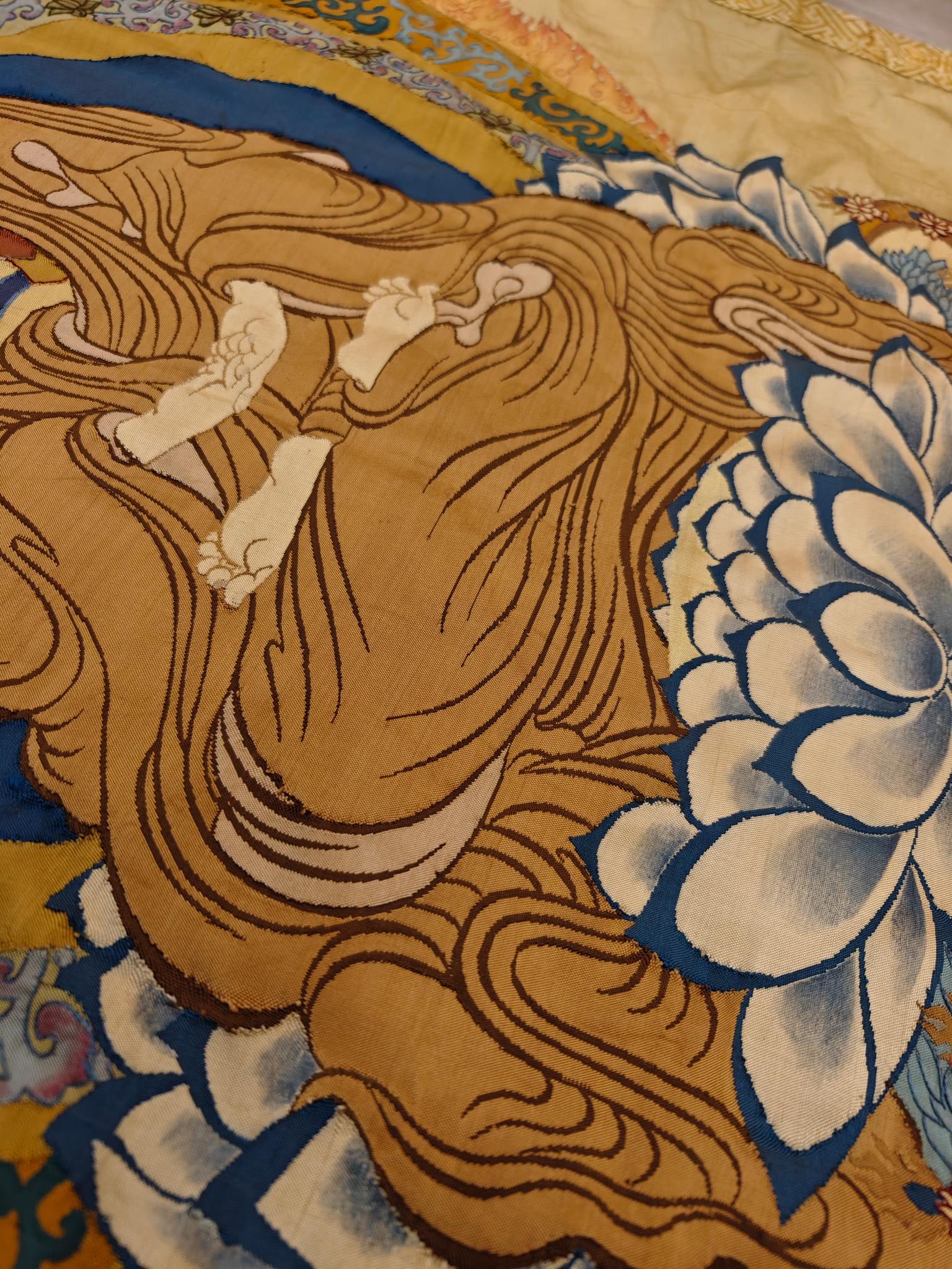 Sakyamuni Buddha image tapestry - 8