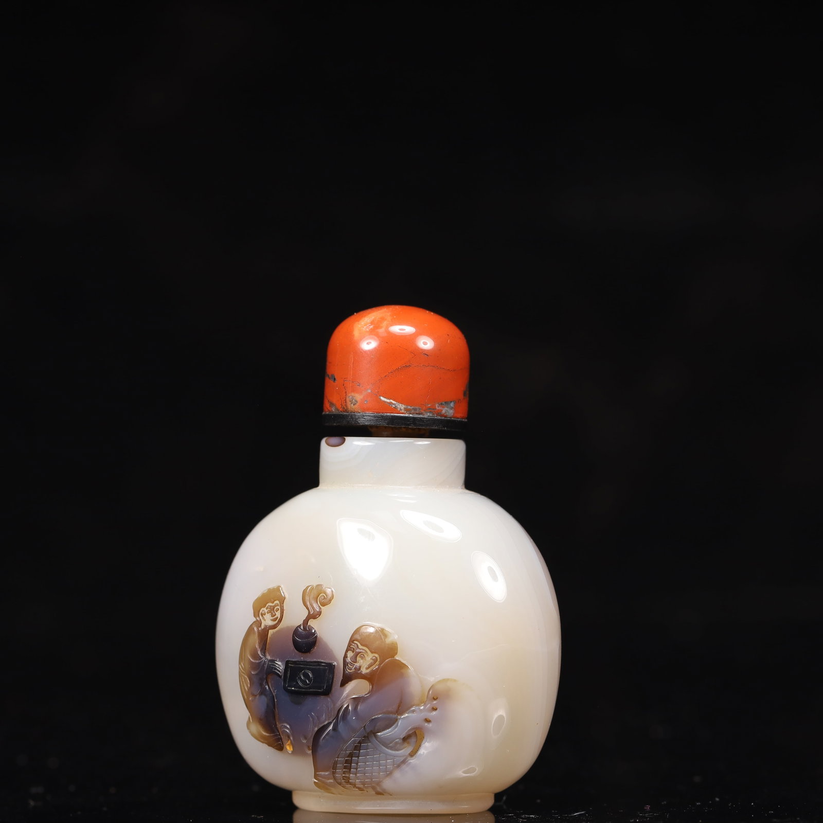 An Exquisite Agate Figure Pattern Snuff Bottle,???? - 2