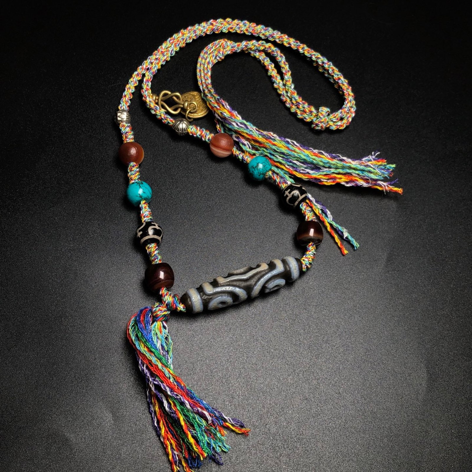 A Precious Agate Necklace - 5
