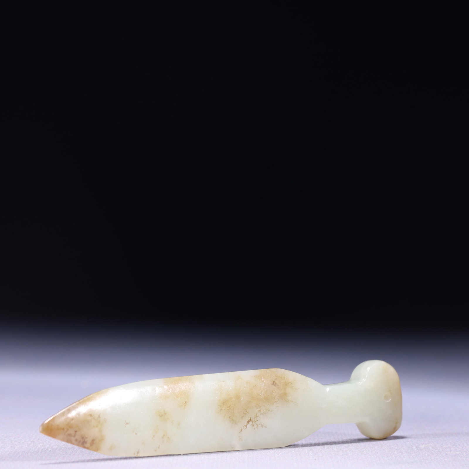 An Exquisite White Jade Sword - 4
