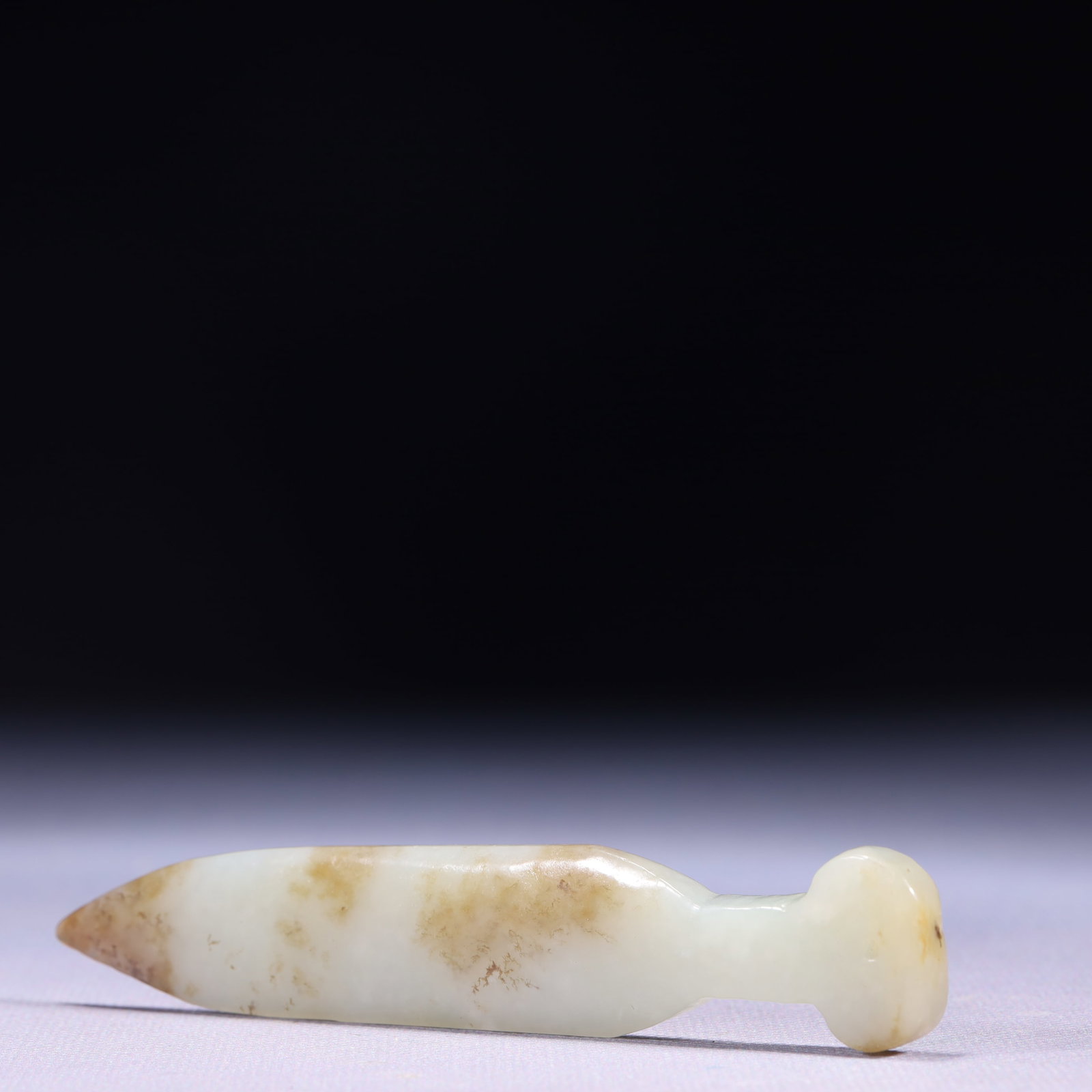 An Exquisite White Jade Sword - 5