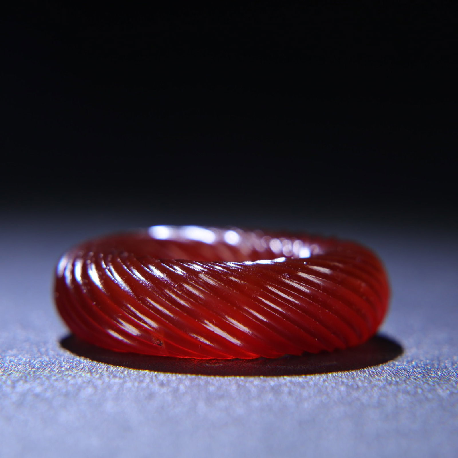 An Exquisite Agate Ring - 2