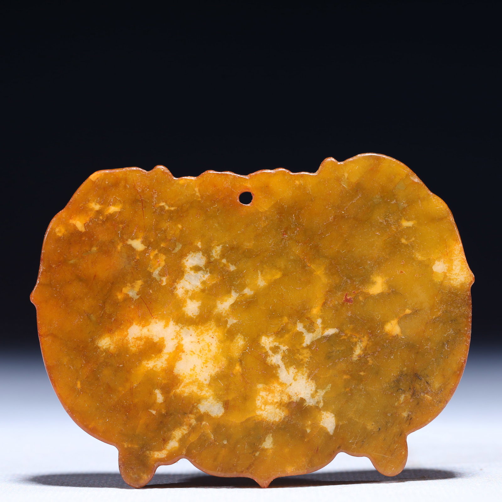 An Exquisite Archaic Jade Beast Pattern Pendant - 4