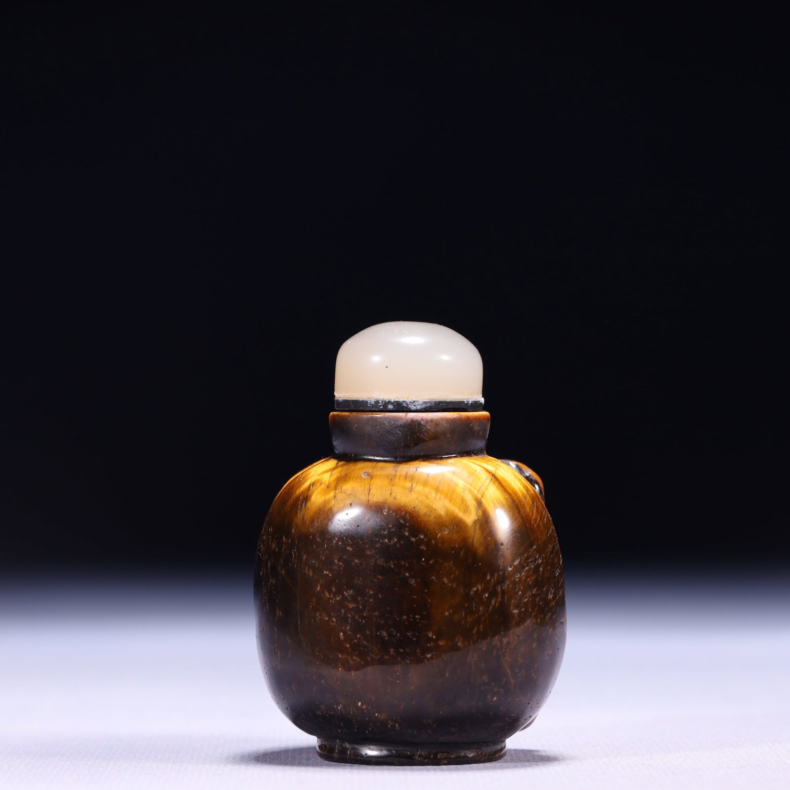 An Exquisite Agate Fish Pattern Snuff Bottle - 5