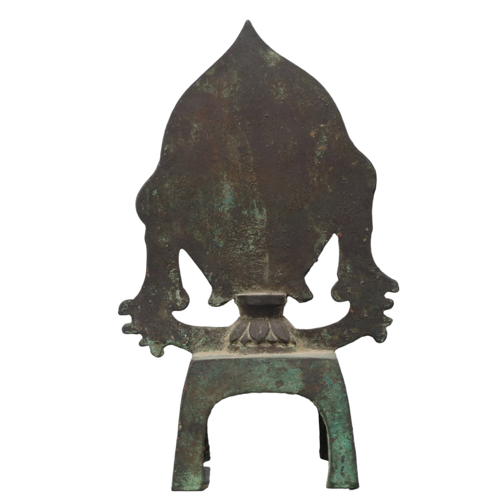 A Solemn Bronze Buddha Statue - 7