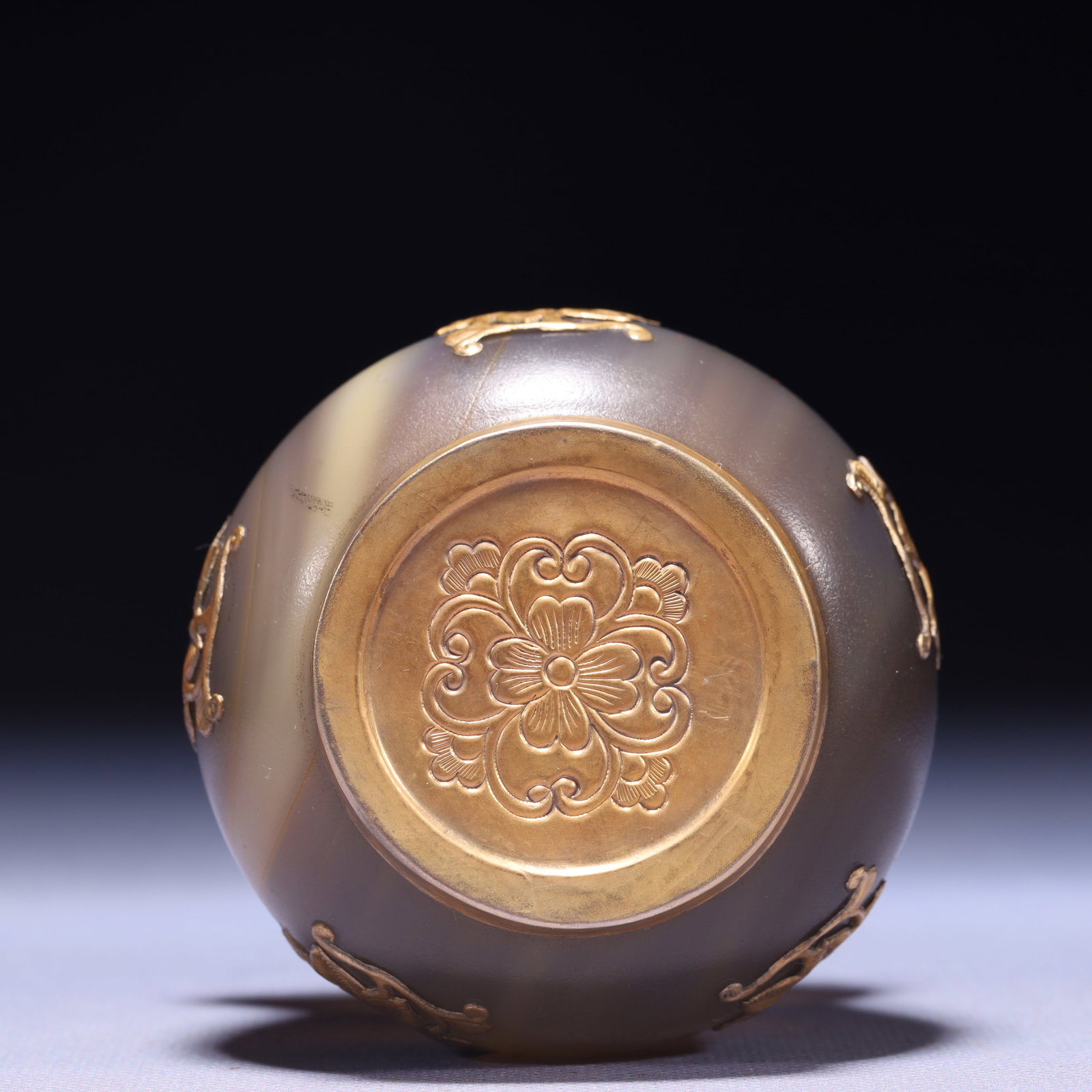 An Exquisite Agate Flower Pattern Cup - 8