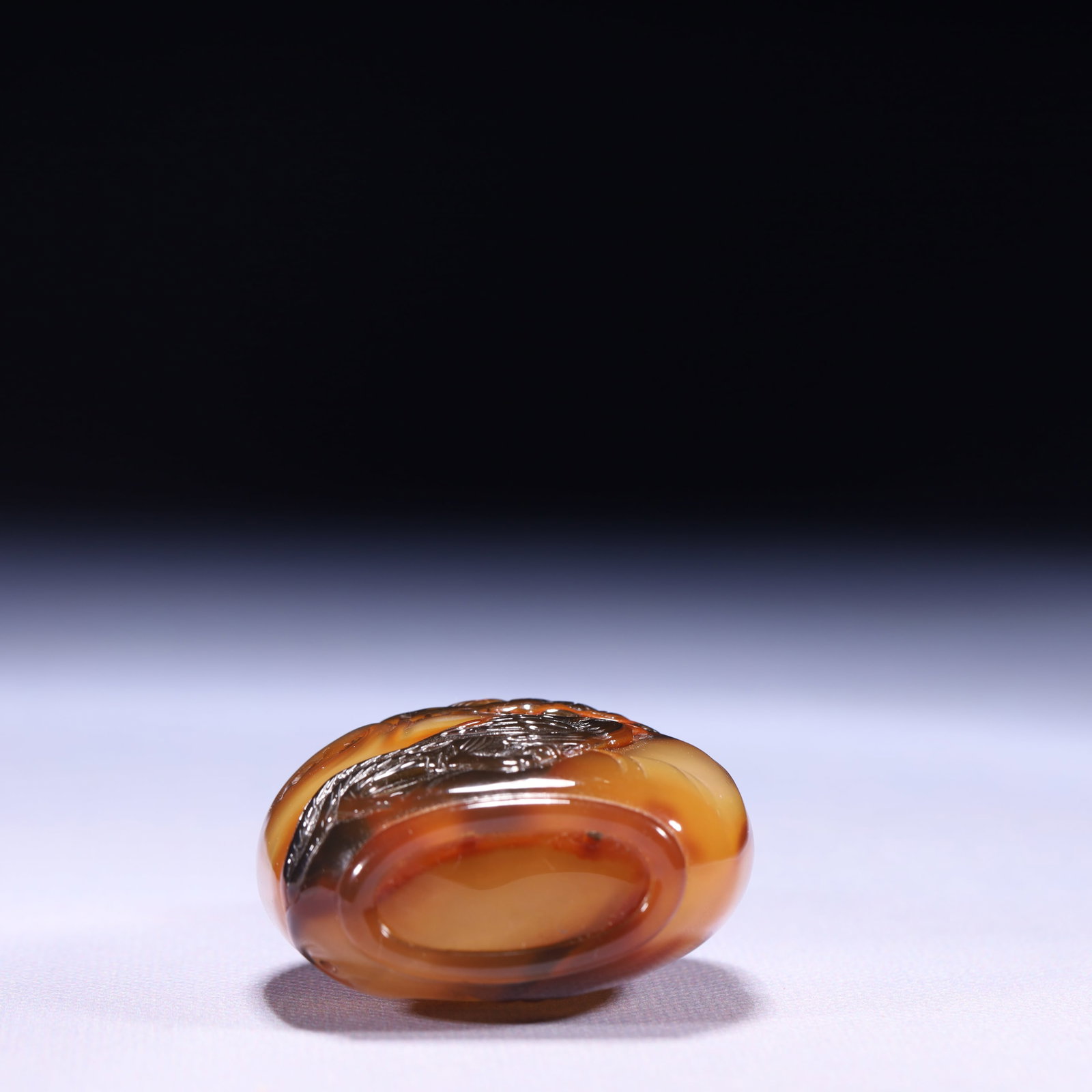 An Exquisite Agate Figure Pattern Snuff Bottle - 10