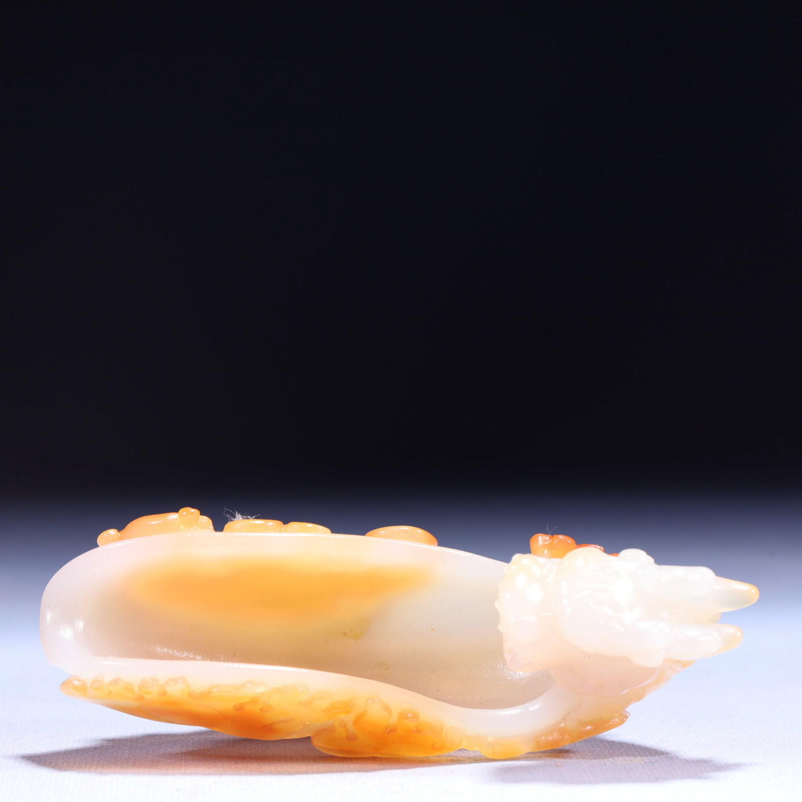 An Exquisite Agate Dragon Cup - 12