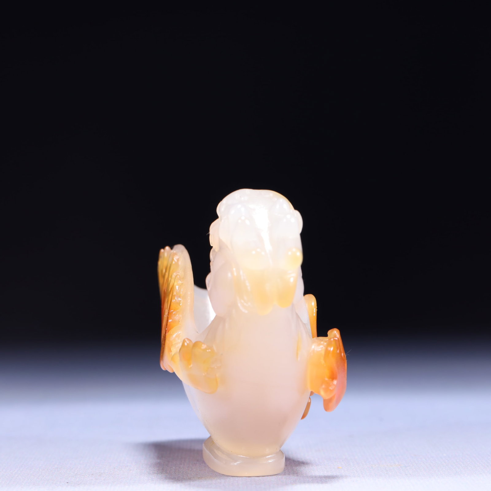 An Exquisite Agate Dragon Cup - 5