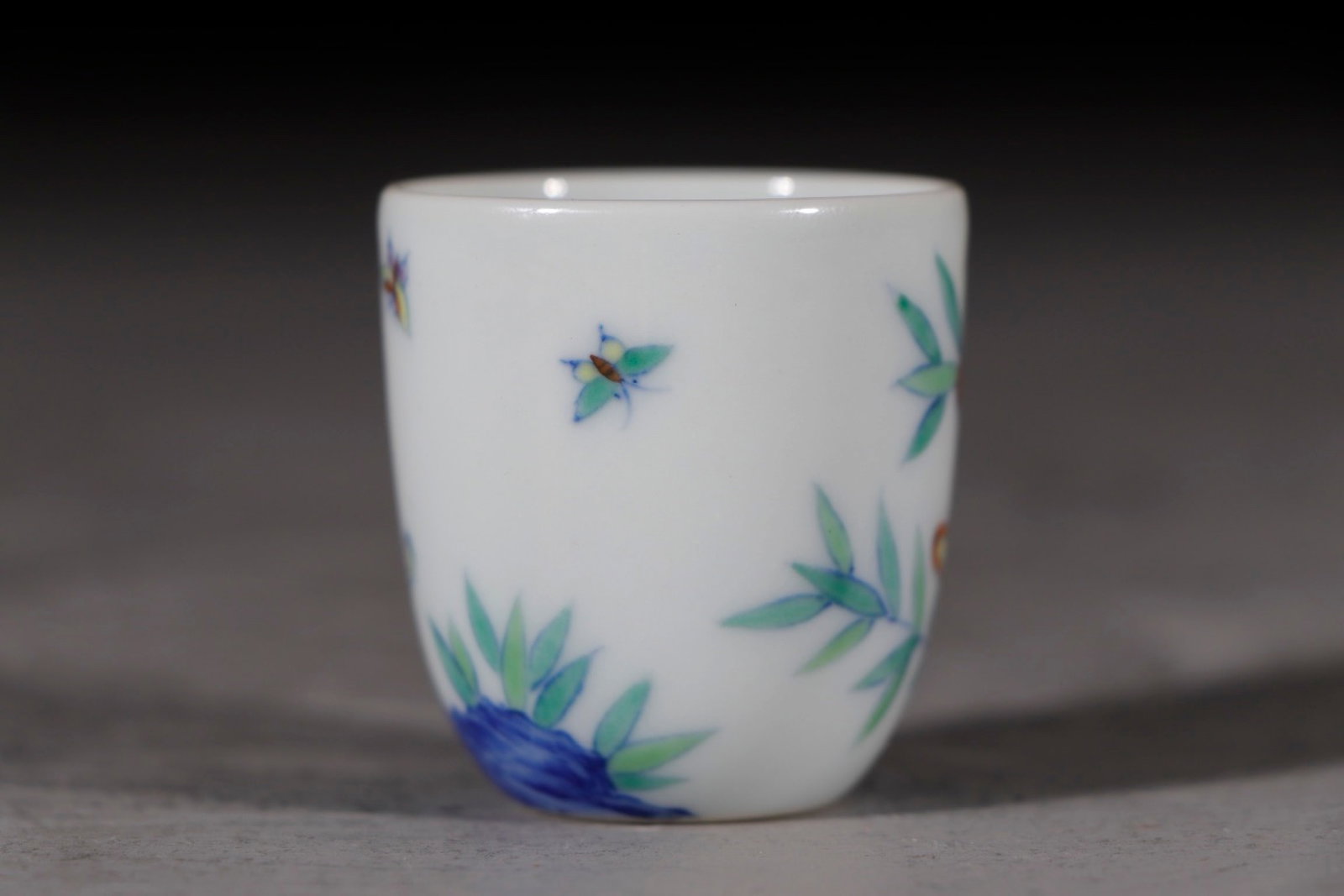 An Exquisite Doucai Ganoderma lucidum Pattern Cup - 3