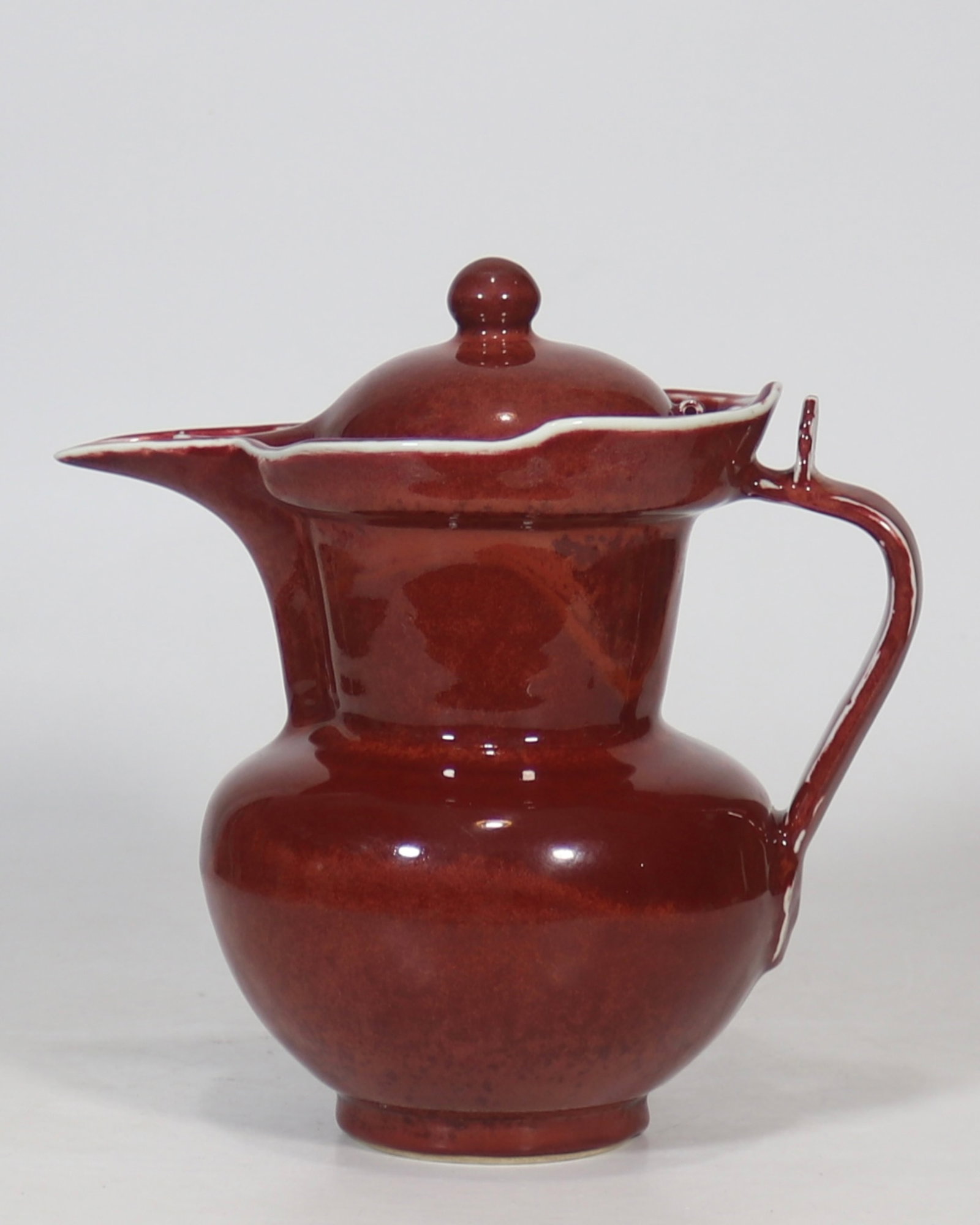 An Exquisite Ruby red-Glazed Pot (1 of 8)