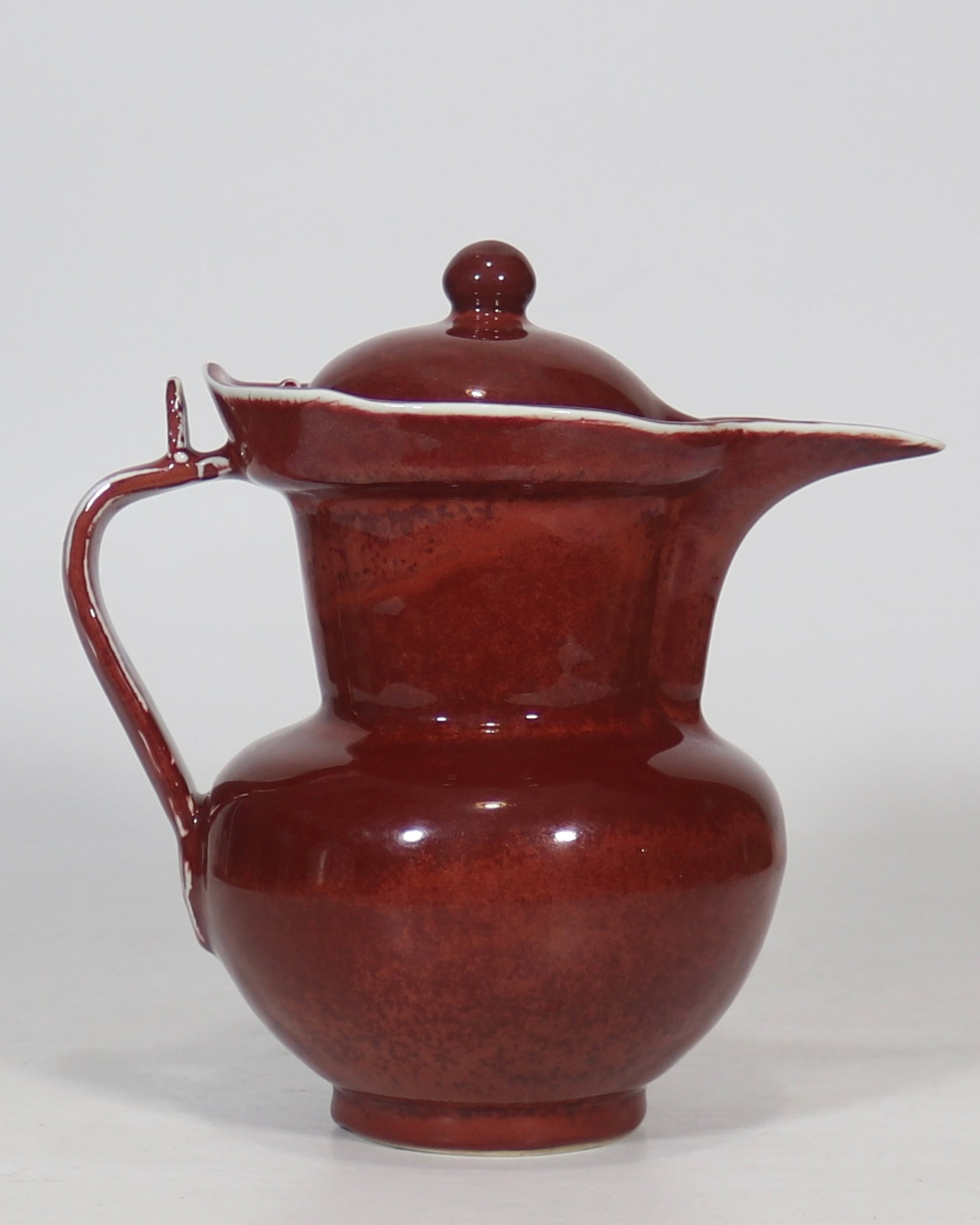 An Exquisite Ruby red-Glazed Pot - 3