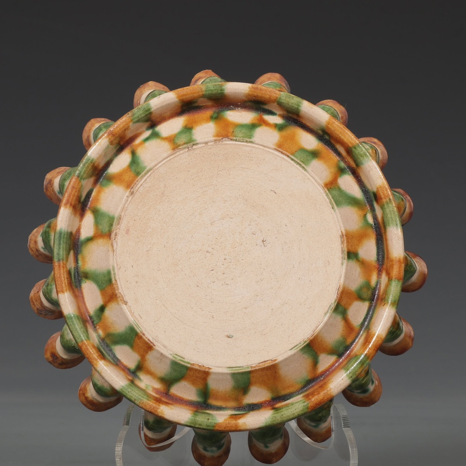 An Exquisite Gongxian yao Inkstone: An Exquisite Gongxian yao Inkstone,Tang Dynasty,China,Size:2inx5.6in 巩县窑砚台,中国唐代