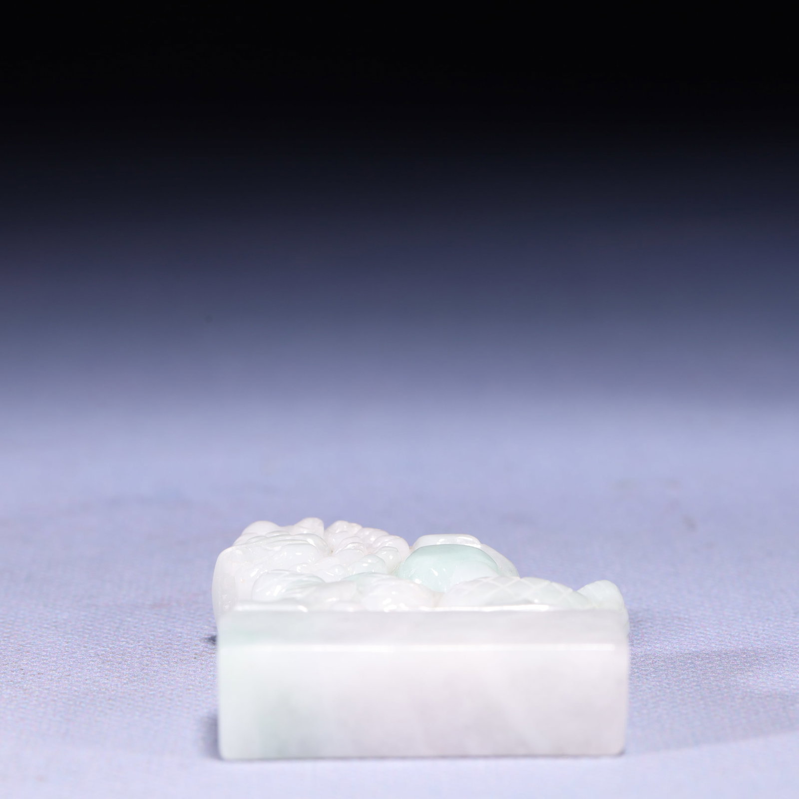 An Exquisite Jadeite Lion Pattern Seal - 7