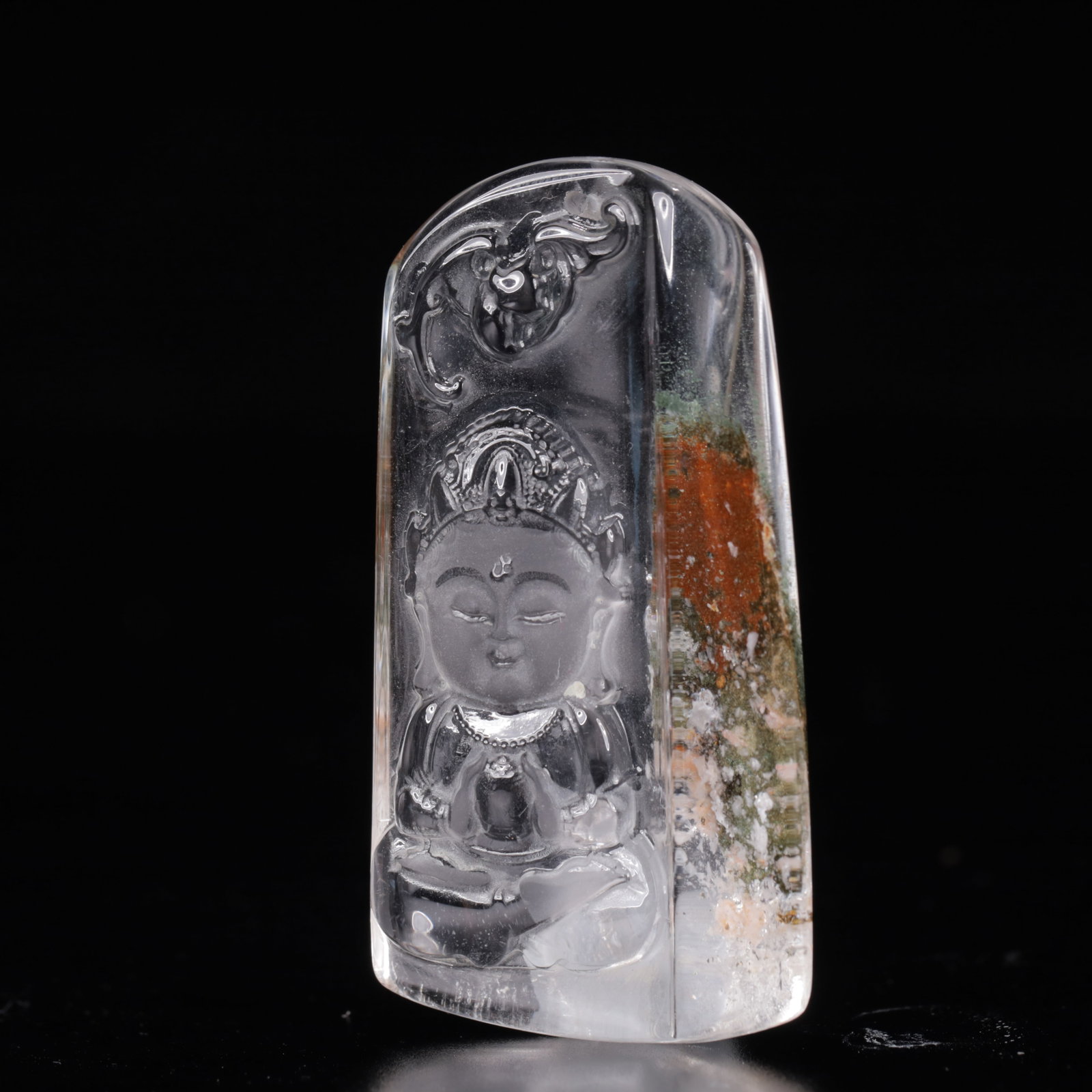 An Exquisite Crystal Figure Pattern Pendant - 2