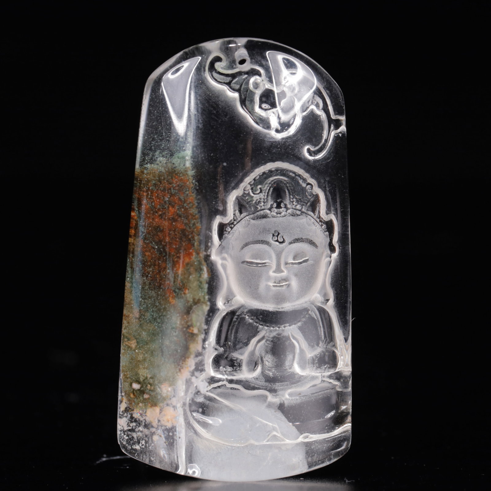 An Exquisite Crystal Figure Pattern Pendant - 4