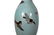 400: Vase, Cloisonne, Aqua & Pink, 12" Japan, 20th C - 2