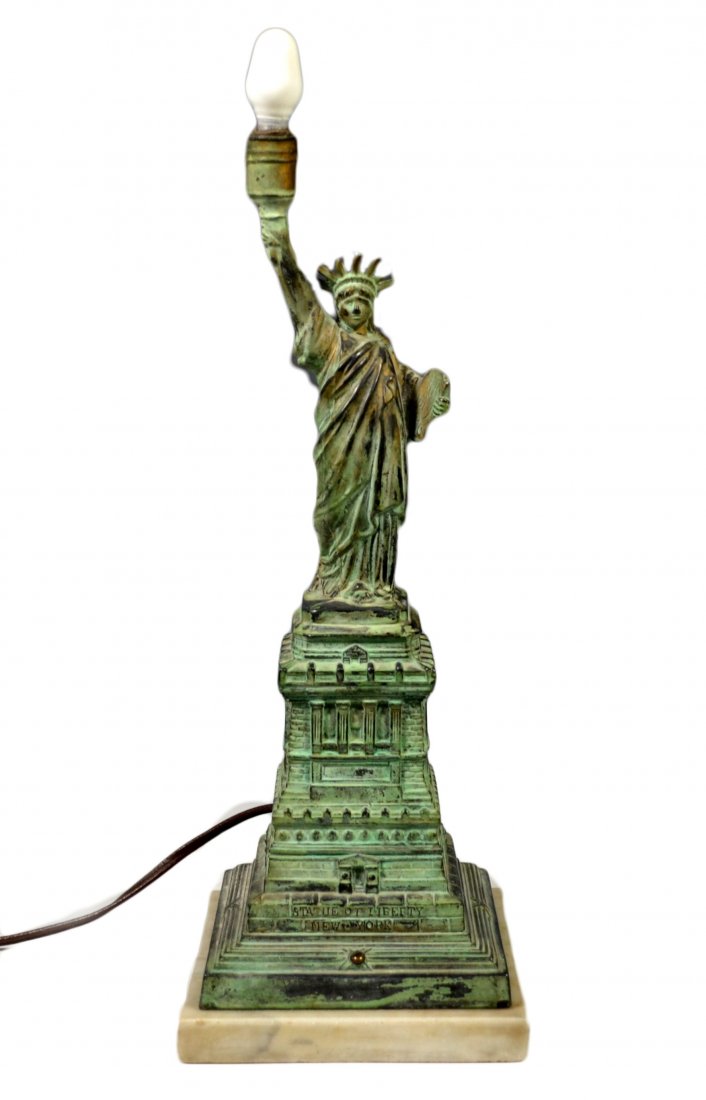 Lamp, Statue of Liberty, New York City, C. 1930