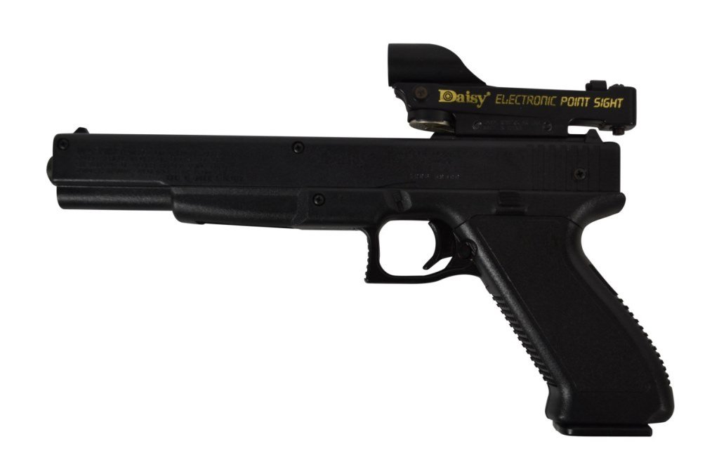 BB Gun Pistol, Daisy, ELectronic Point Sight