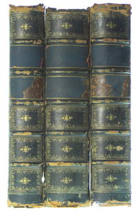 Books (3) Vols Paris 'Du Camp': Description: (3) Volumes of Paris, by Maxime Du Camp(1) 524 pages. Published by Librairie Hachette ET, Paris, 1876. Leather bound hardcover.(2) 582 pages. Published by Librairie Hachette ET, Paris, 18